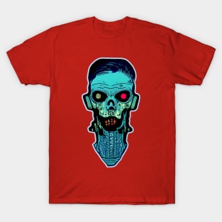 Cyberpunk Frank Halloween Cyborg T-Shirt